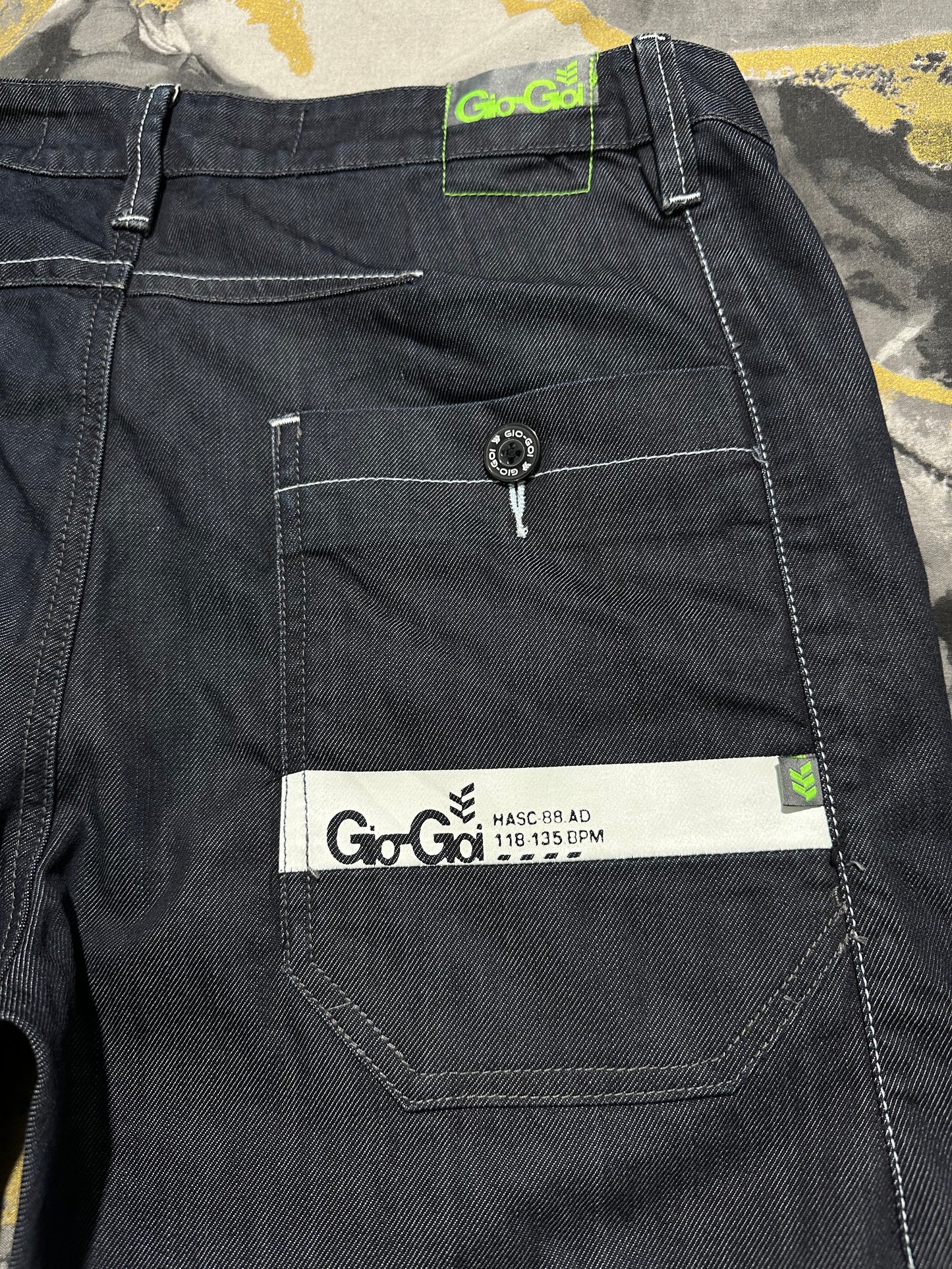 Gio-Gio Light Black Baggy Jeans