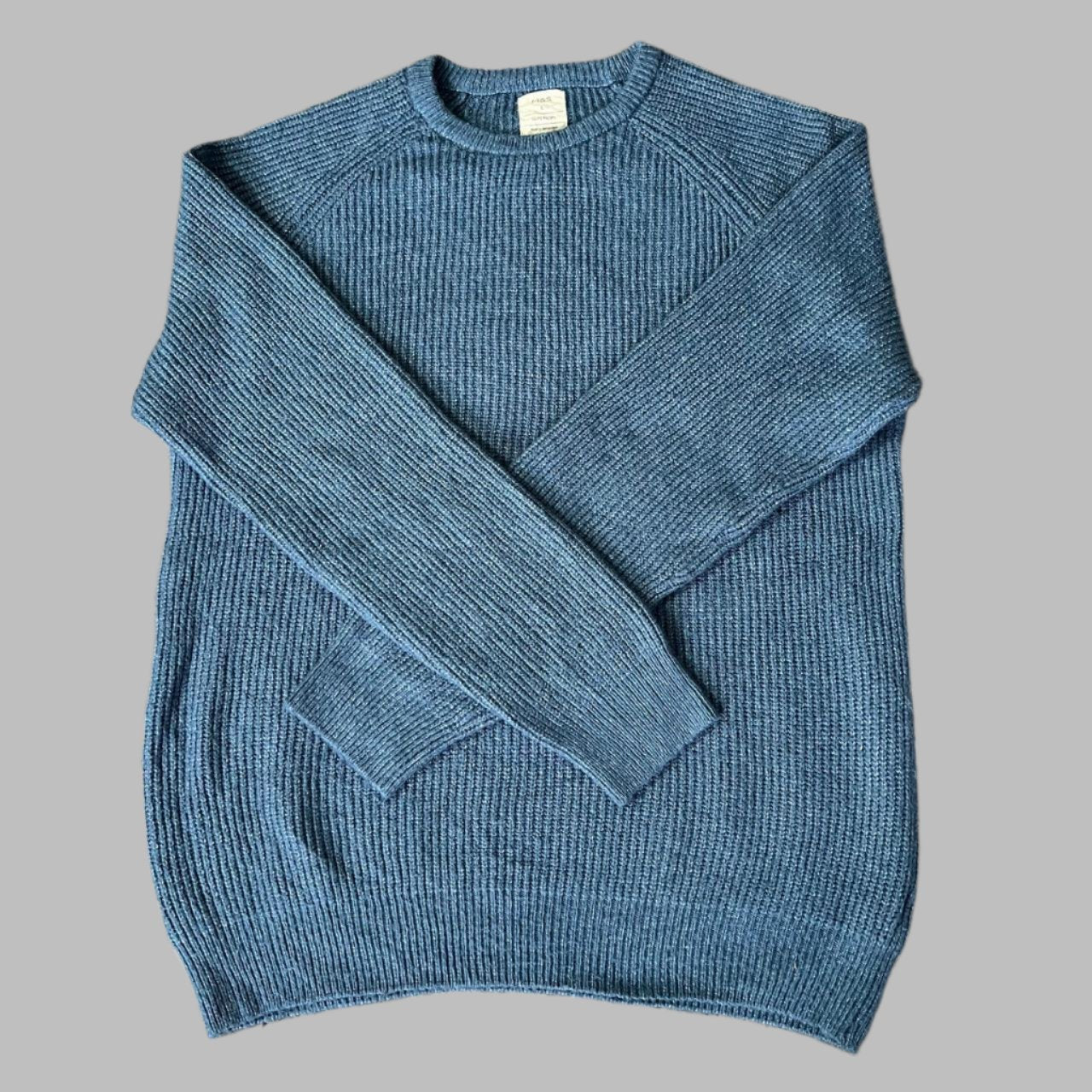 Turquoies Full Sleeves Knitted Sweater