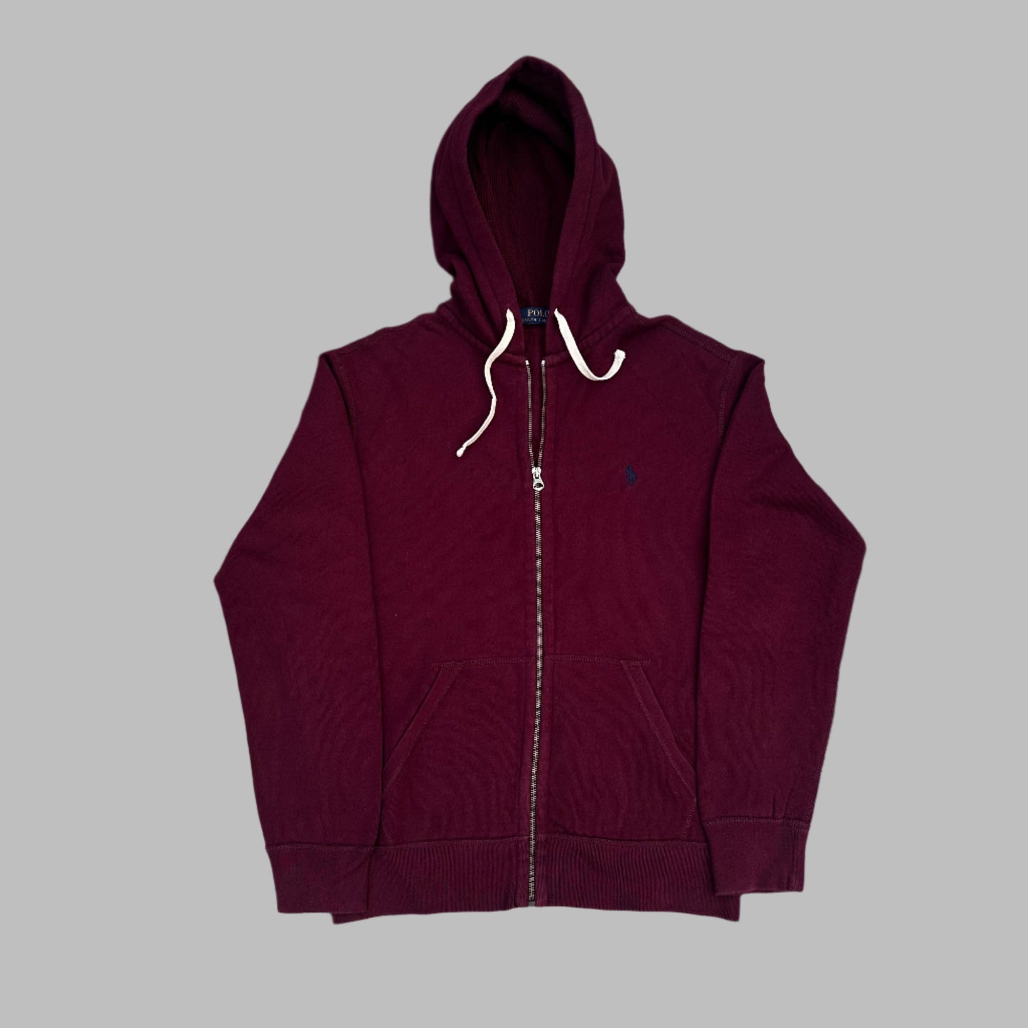Maroon Hoodie Zipper