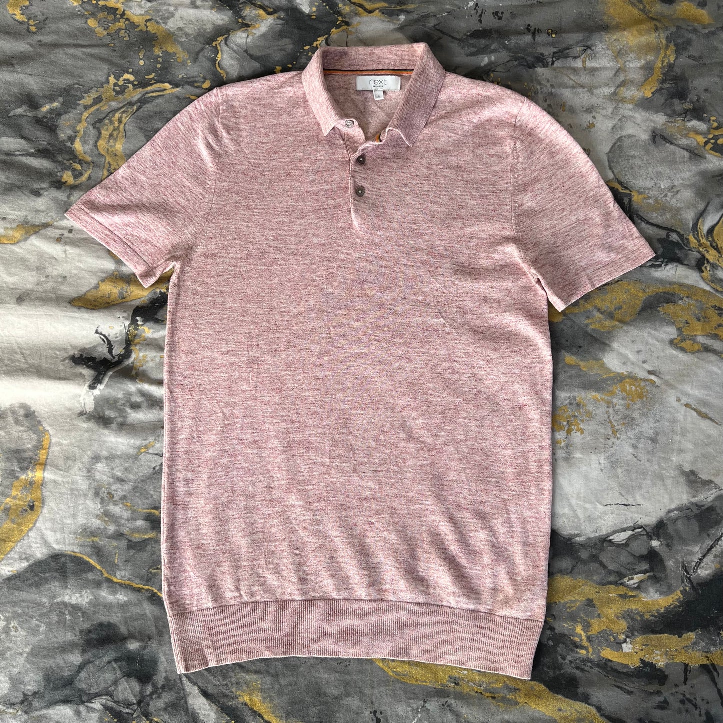 Pink Soft Luxury Cotton Knitted Polo