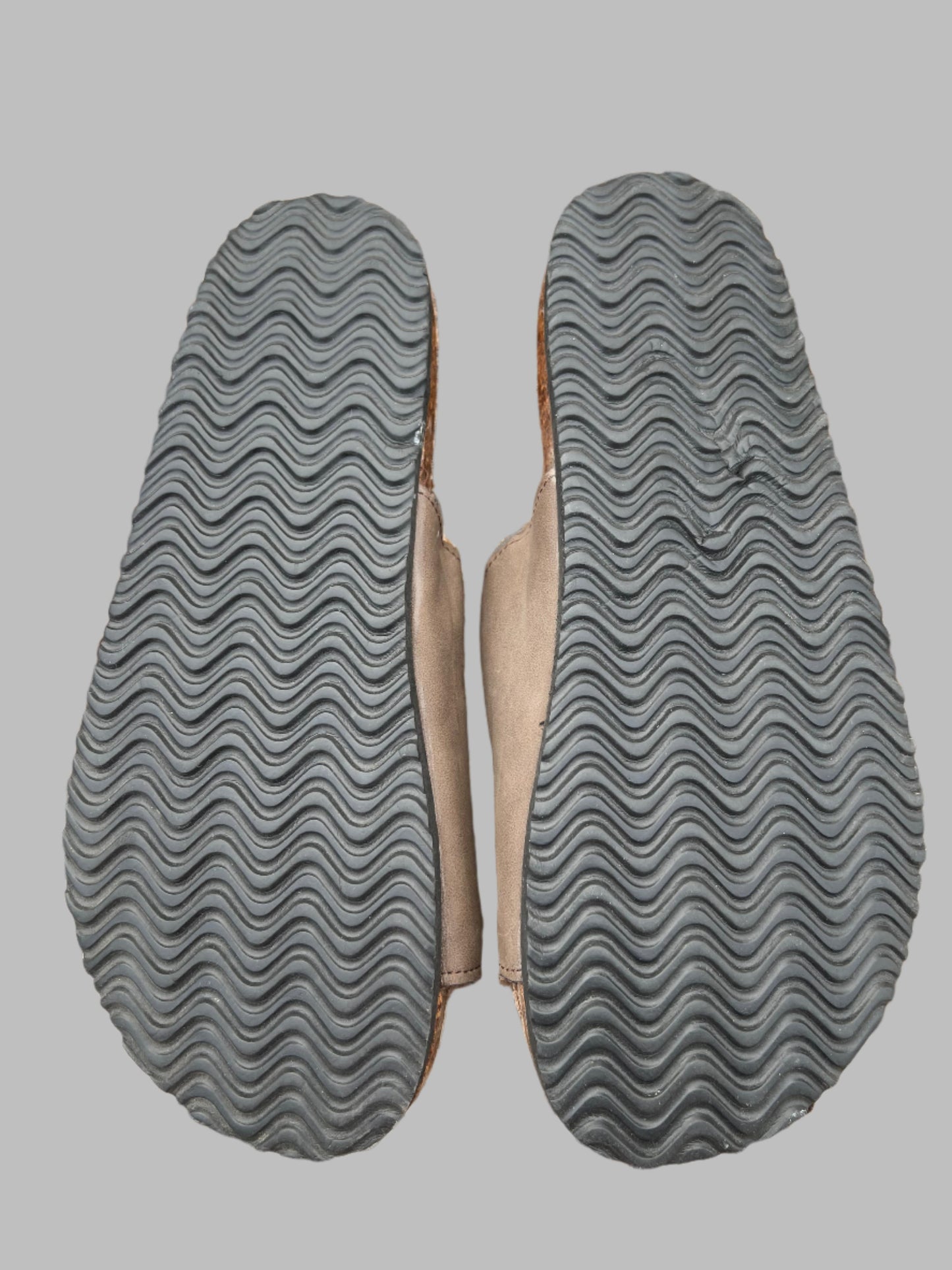 Brown Fur Slip On Shoes