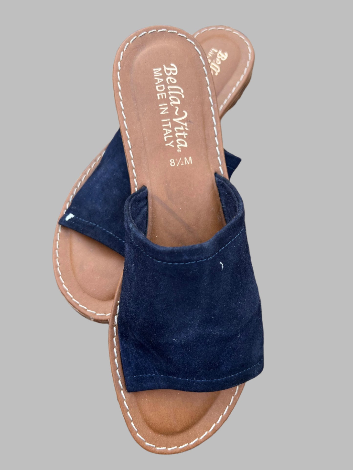 Blue Light Brown Slides