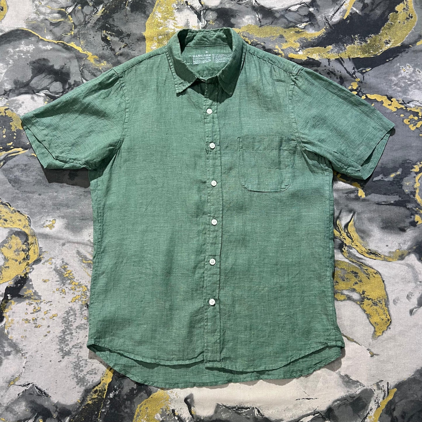 Green Button Down Shirt