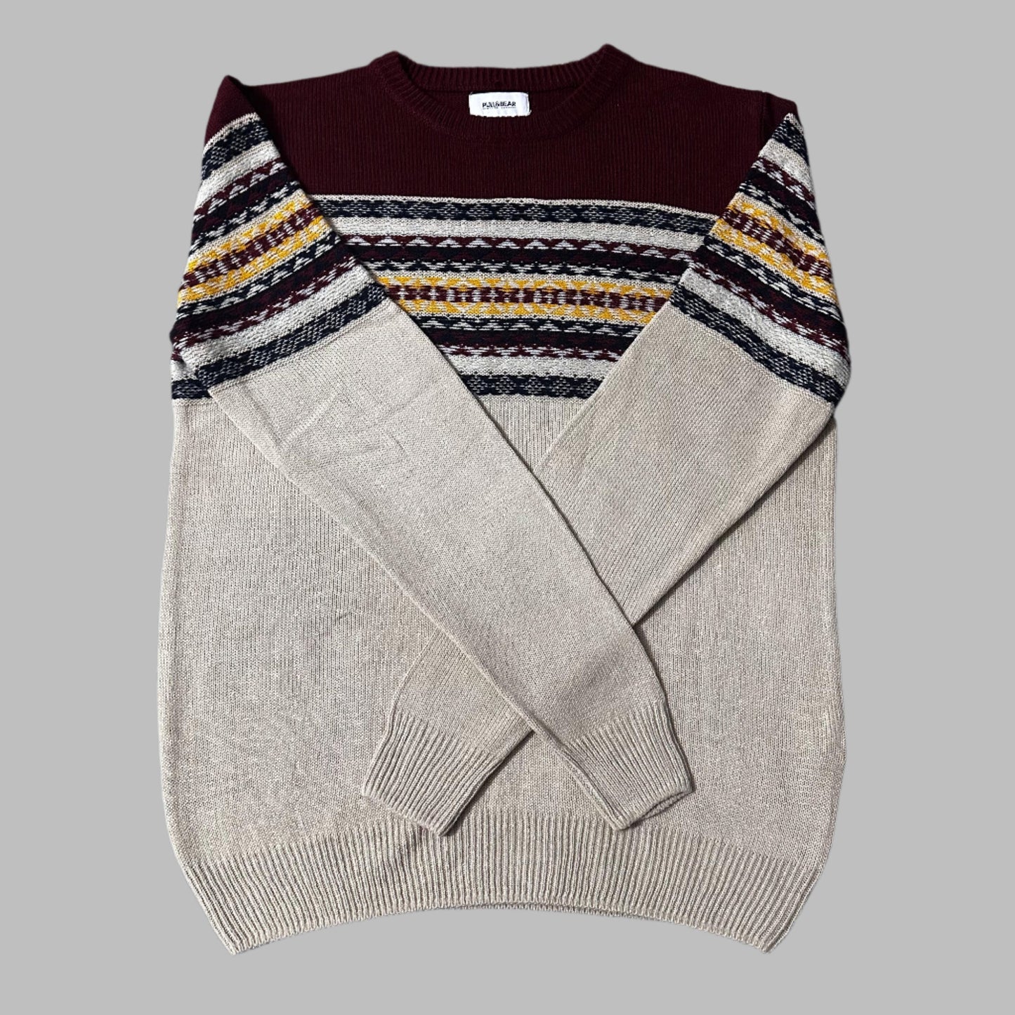 Pattern Knitted Full Sleeves Sweaters