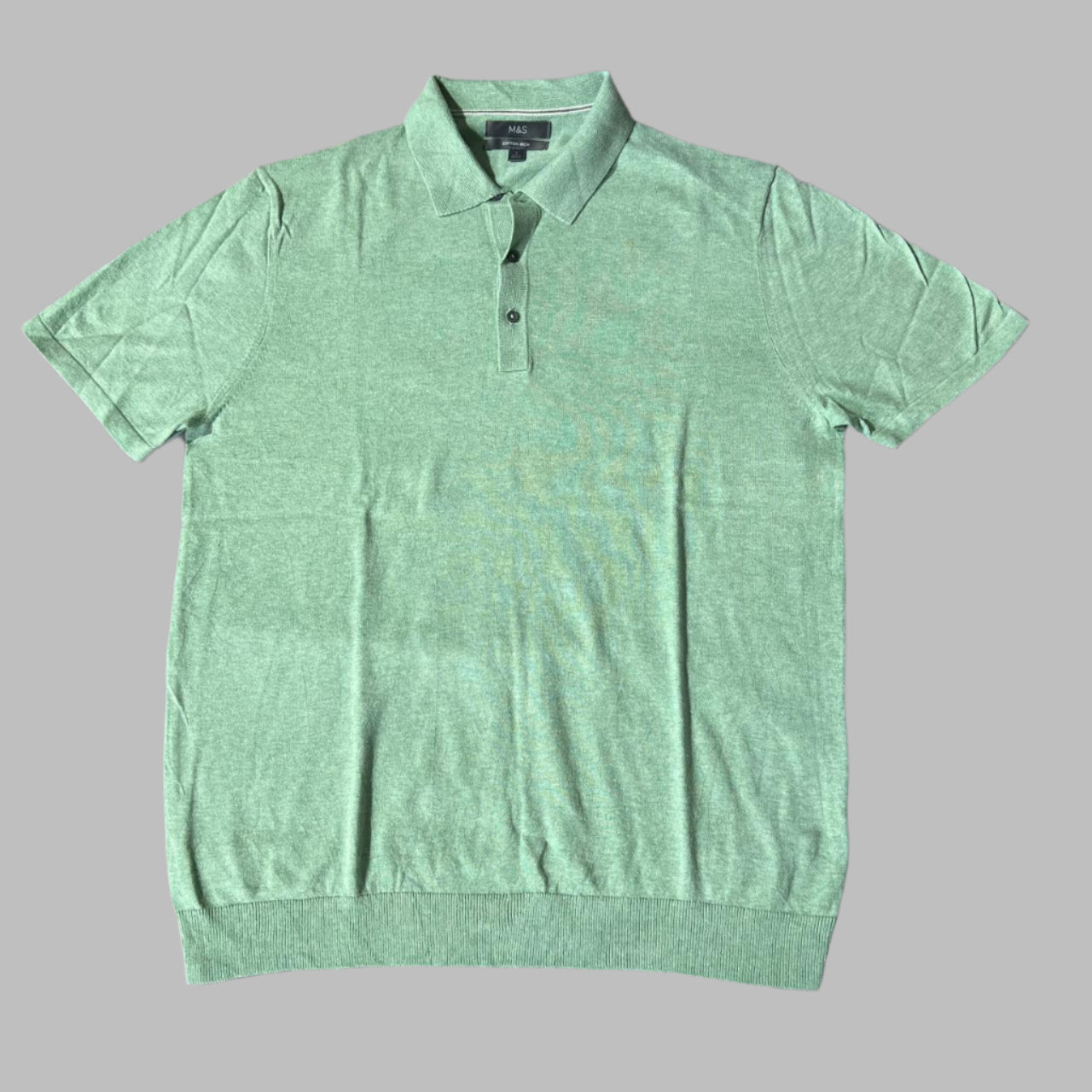 Mint Green Color Half Sleeves Polo