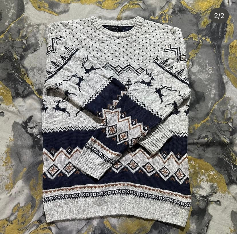 White Patterned