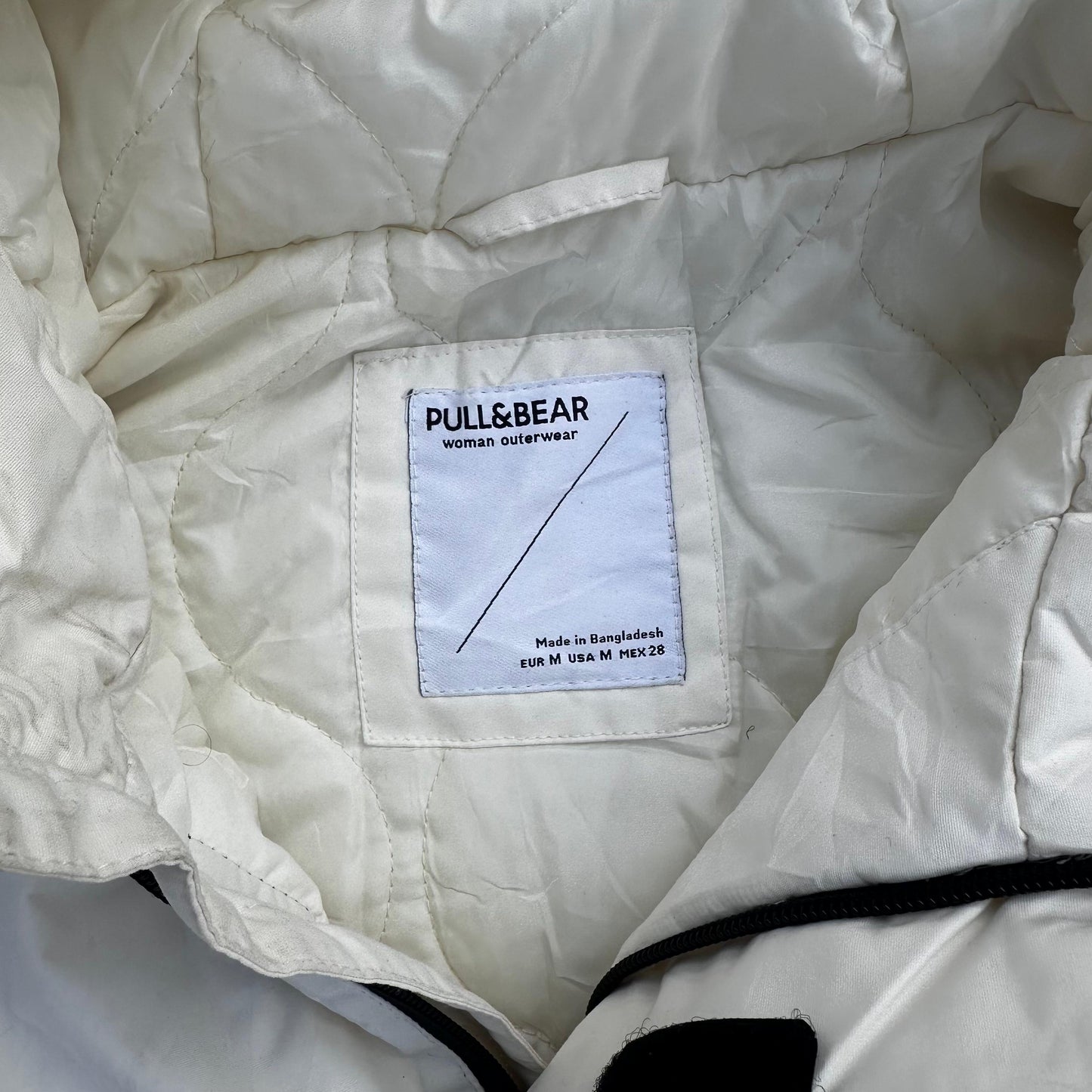 White Puffer Hoodie Jacket