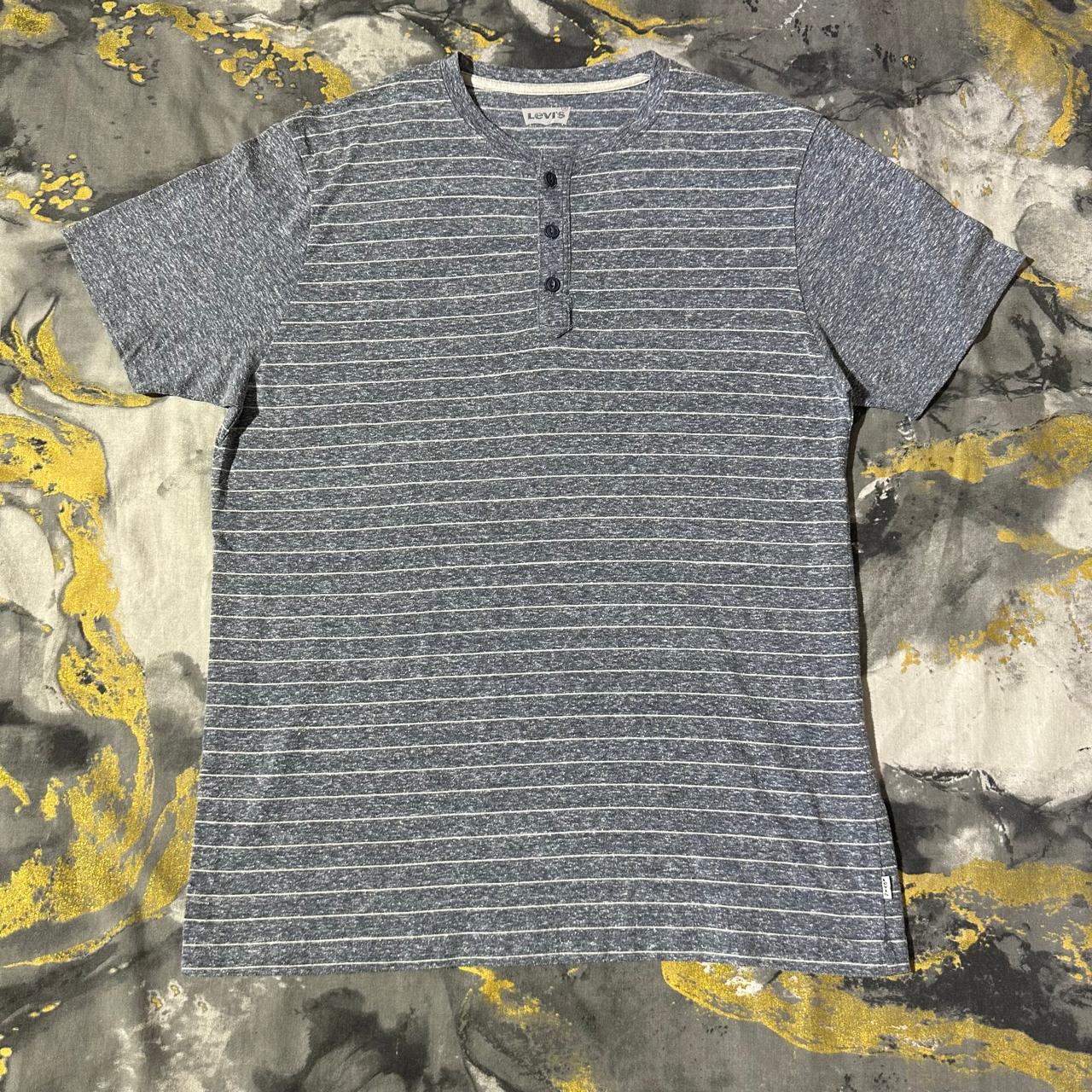 Grey Striped T-Shirt