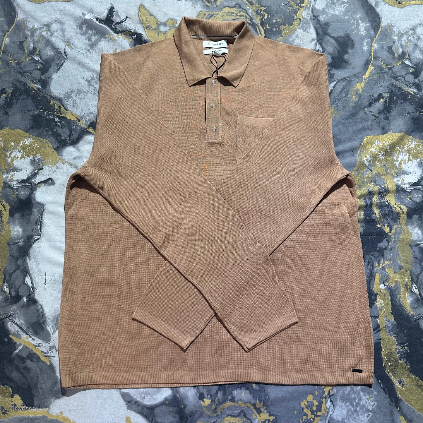Beige Full Sleeves Shirt