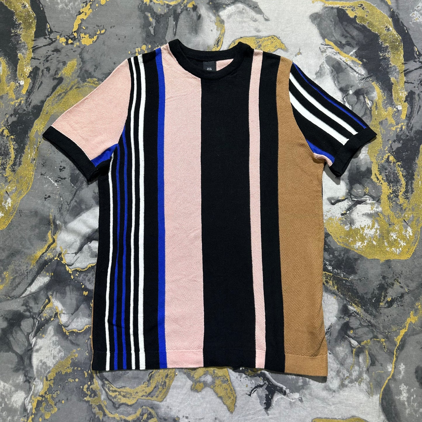 Multi Colour Knitted T-Shirt