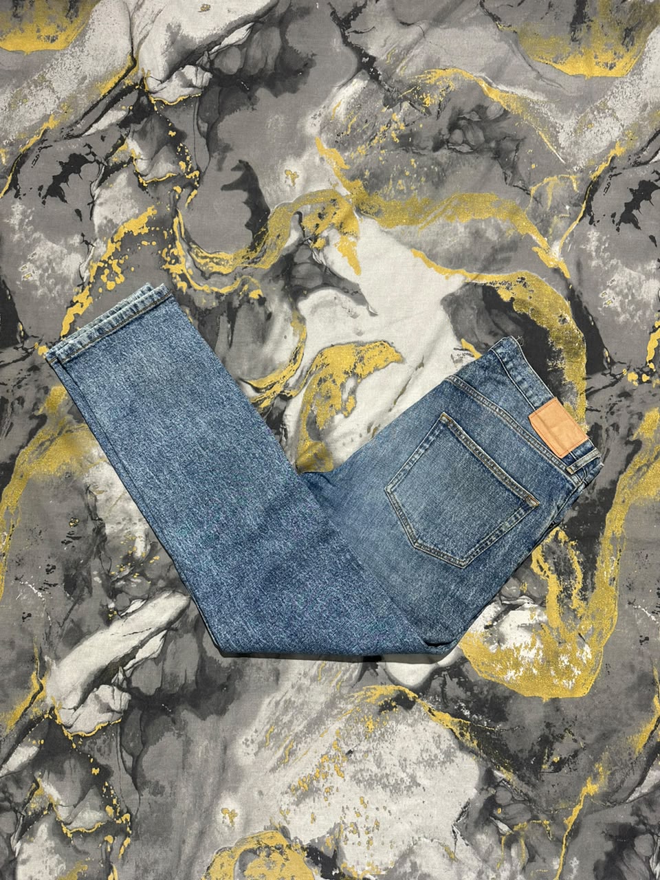 Blue Washed Jeans