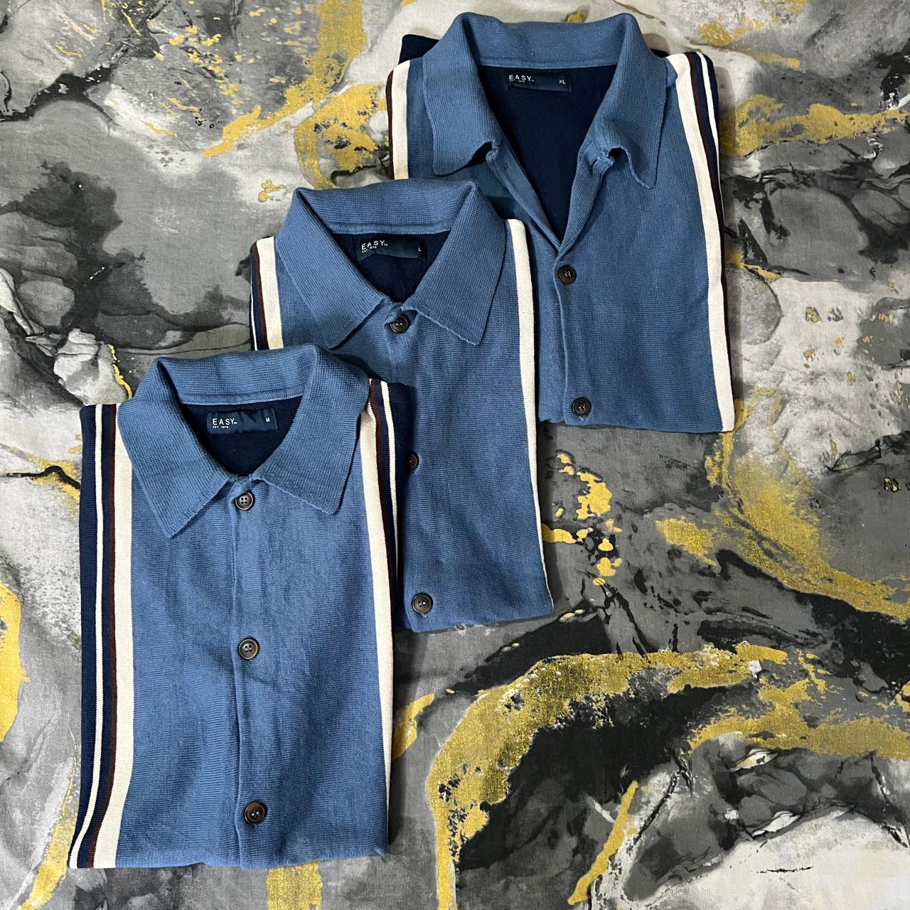 Knitted Buttoned Down Shirts