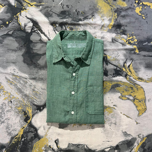 Green Button Down Shirt