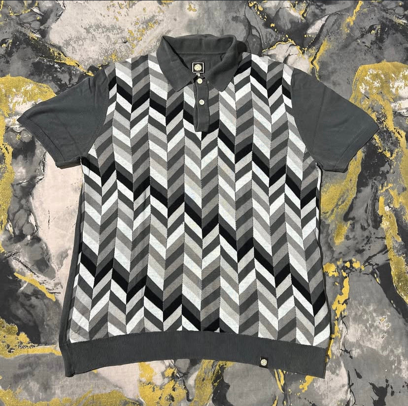 Multi-Color Patterned Polo
