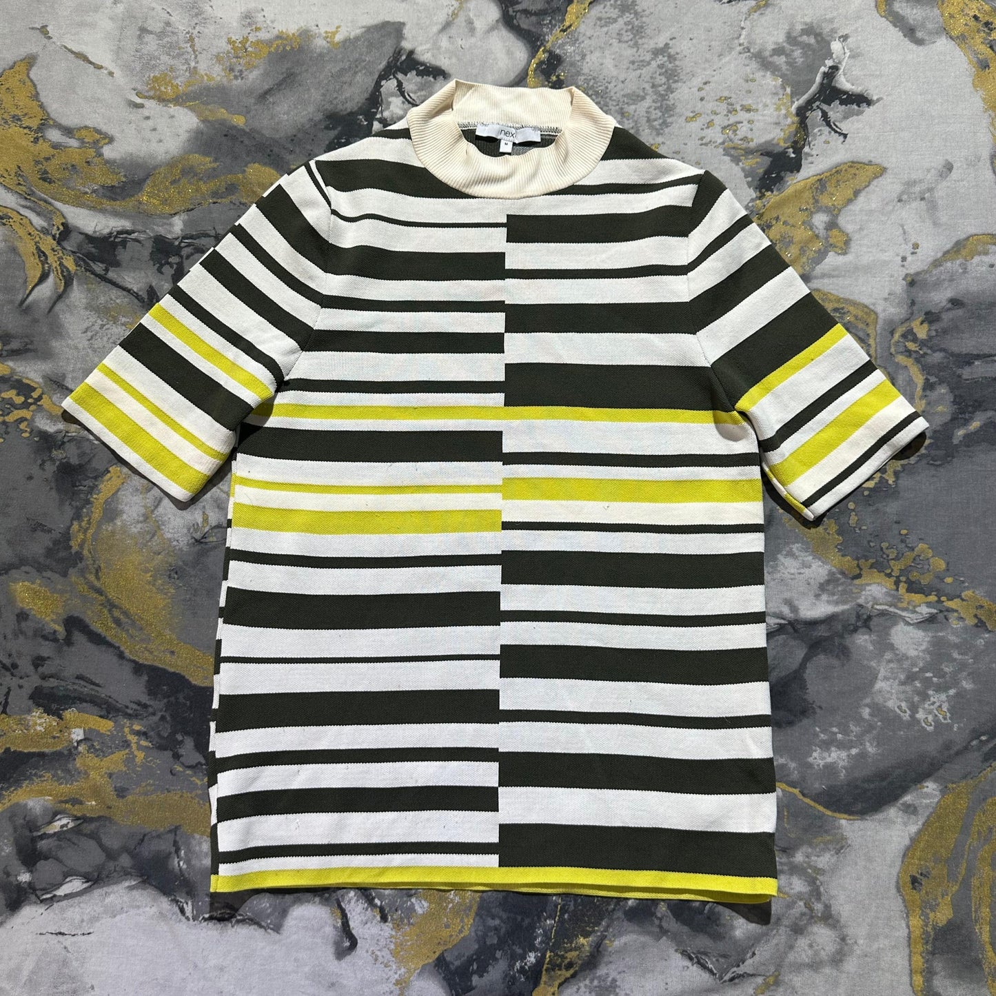 White Multi-Striped Shirt