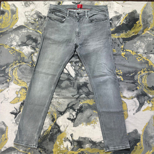 Hugo Boss Light Gray Faded Jeans