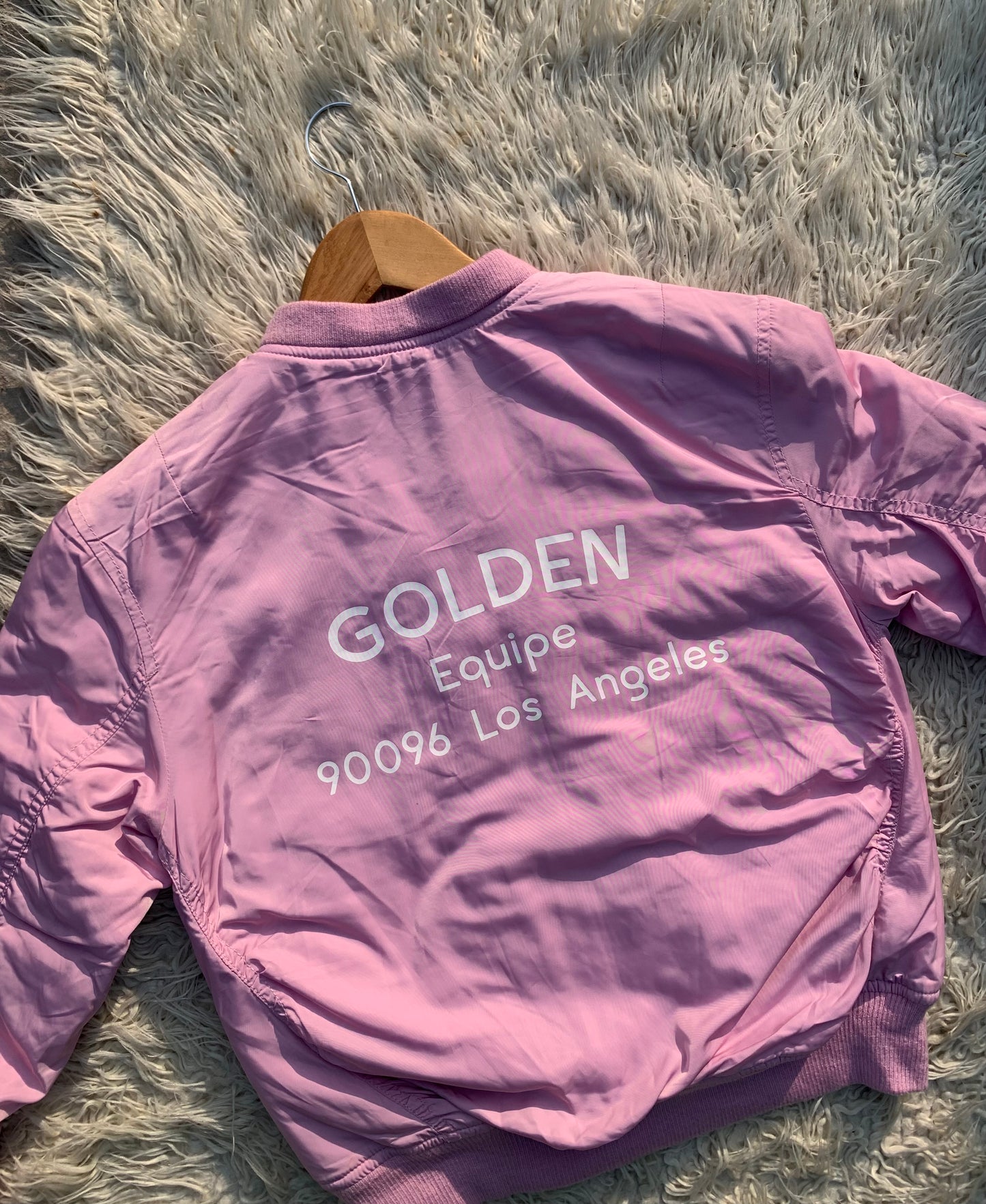 Pink Bomber Jacket