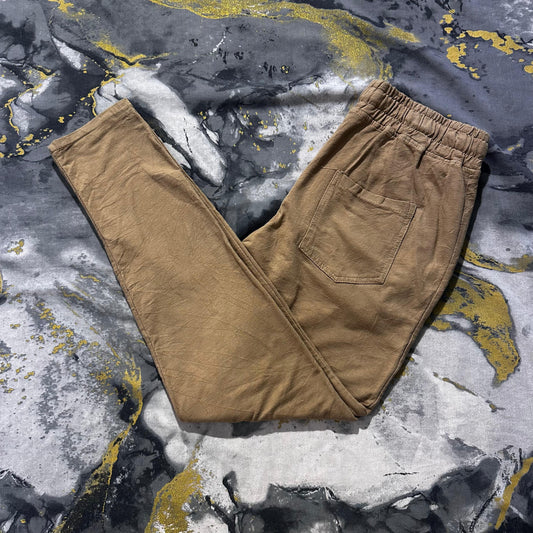 Brown Casual Pants