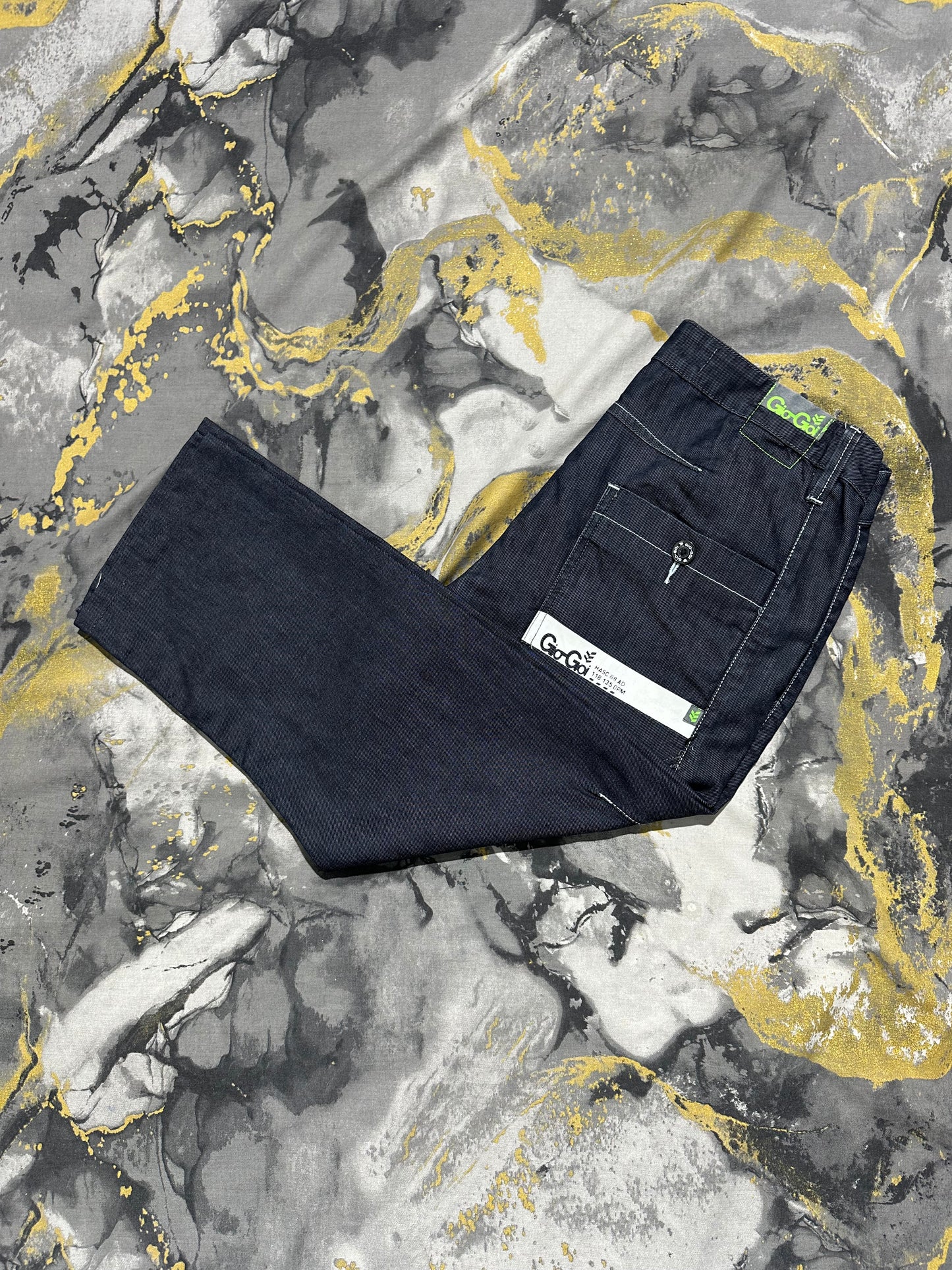 Gio-Gio Light Black Baggy Jeans