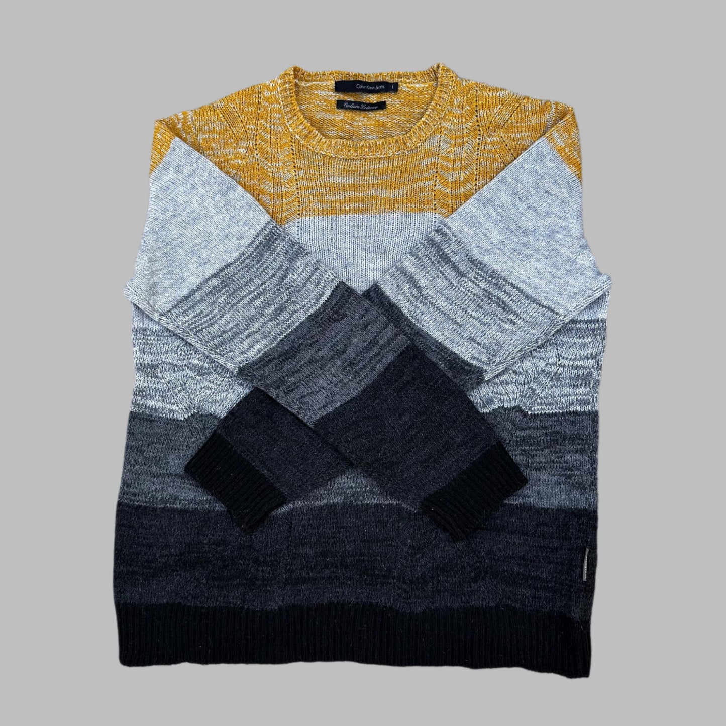 Medium Multi Color Full Sleeves Sweater