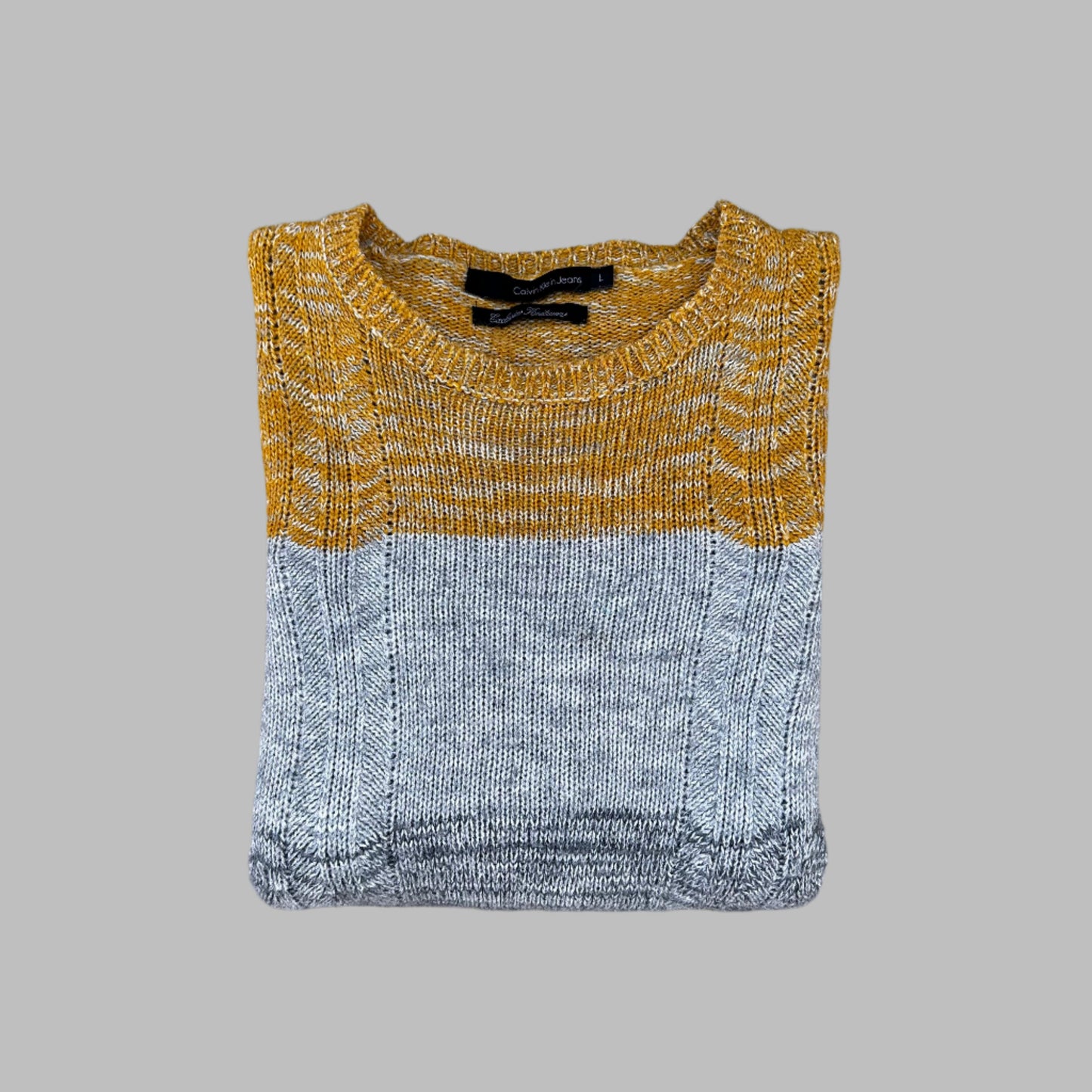 Medium Multi Color Full Sleeves Sweater