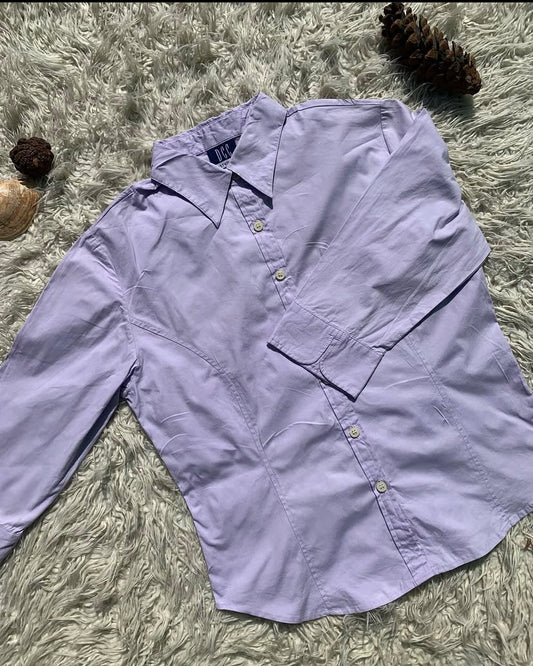 Lilac Button Down Shirt
