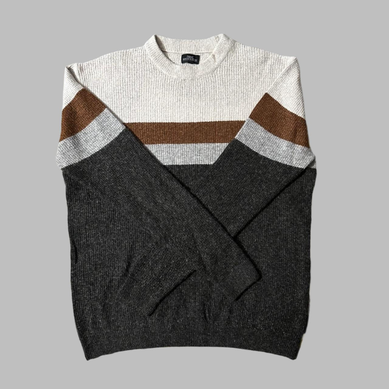 Soft Wool Blend Full Sleeves Knitted Sweater
