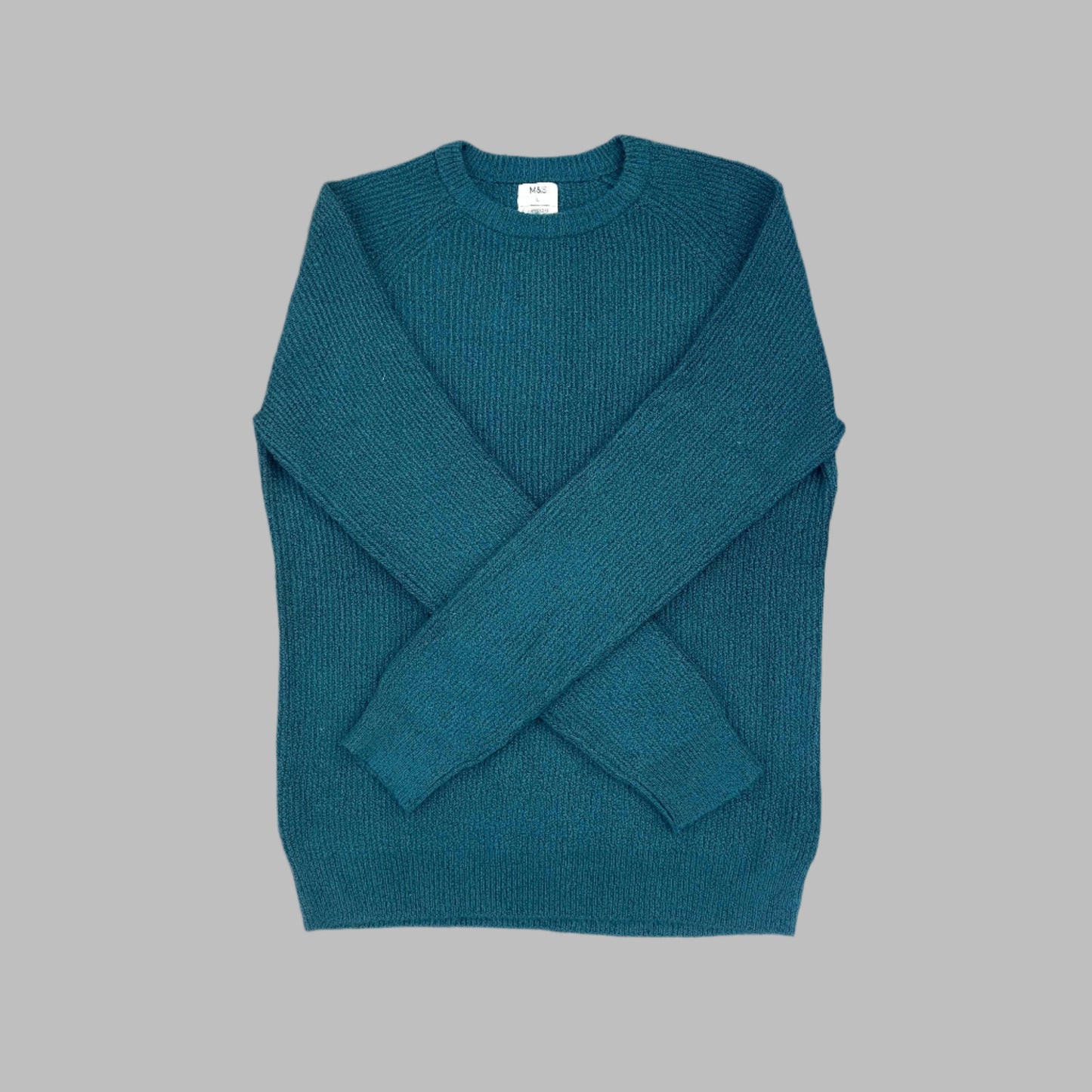 Sea Green Full Sleeves Soft Touch Sweater