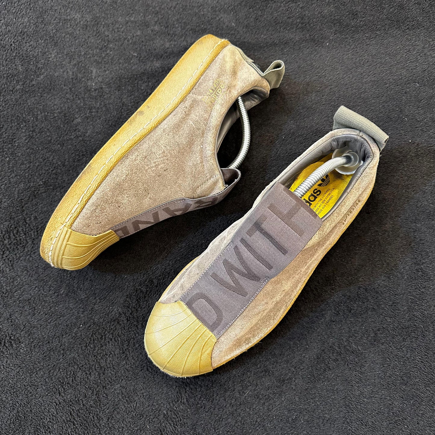 Light Grey Slip Ons Shoes