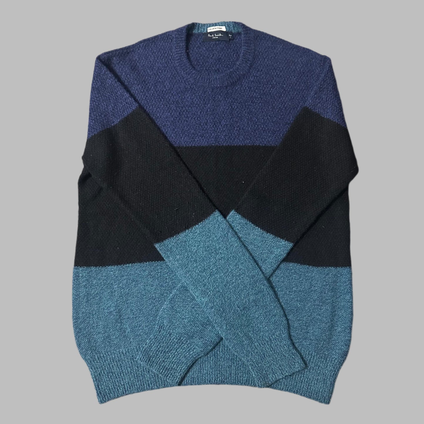 Stripes Knitted Full Sleeves Sweater