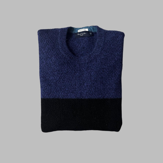 Stripes Knitted Full Sleeves Sweater
