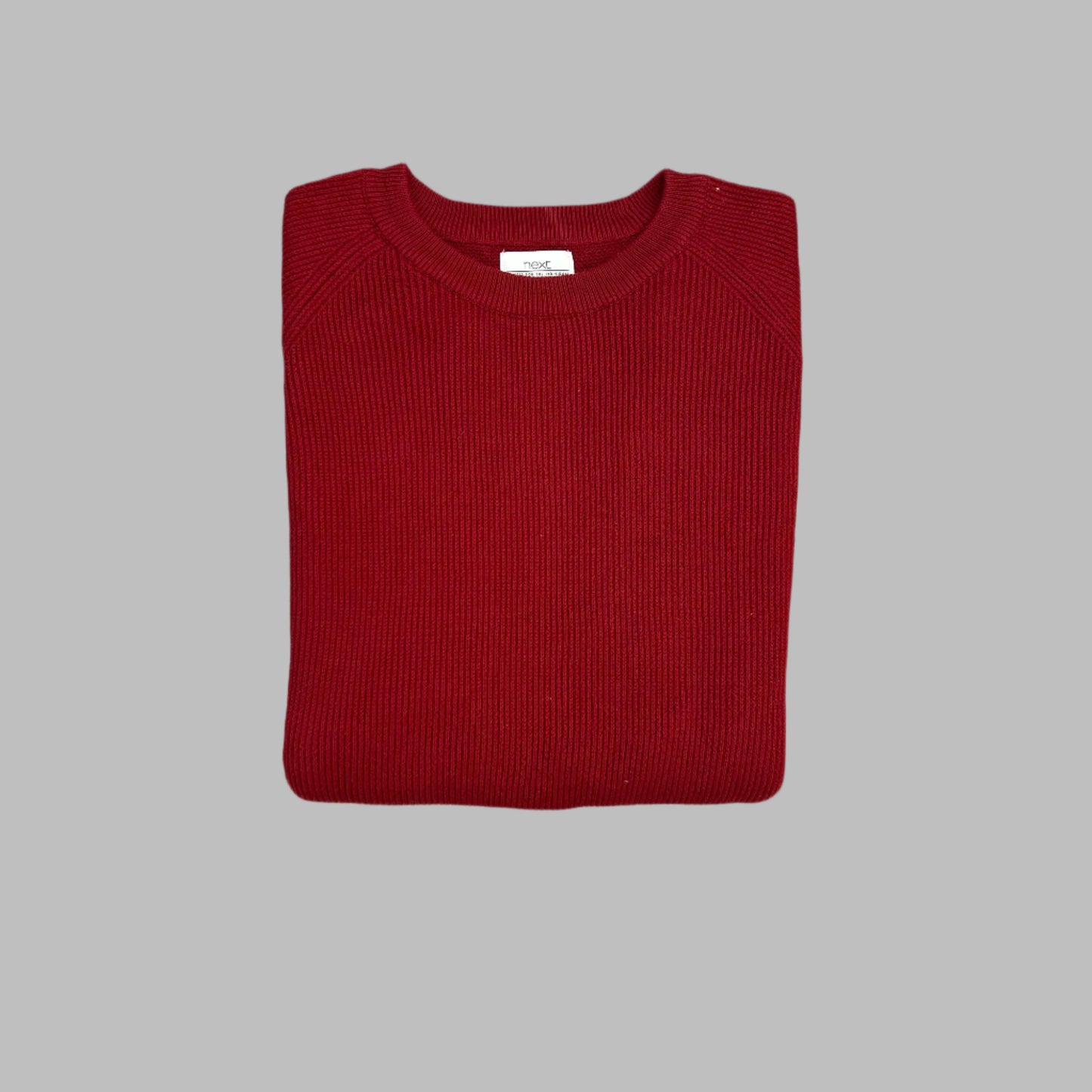 Small Red Full Sleeves Sweater