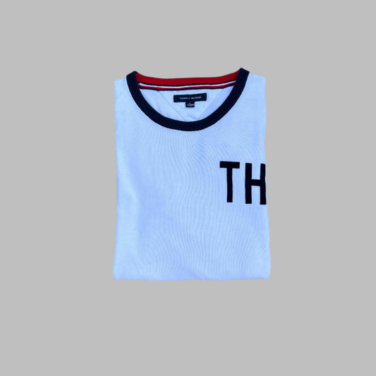 White Full Sleeves Sweatshirt