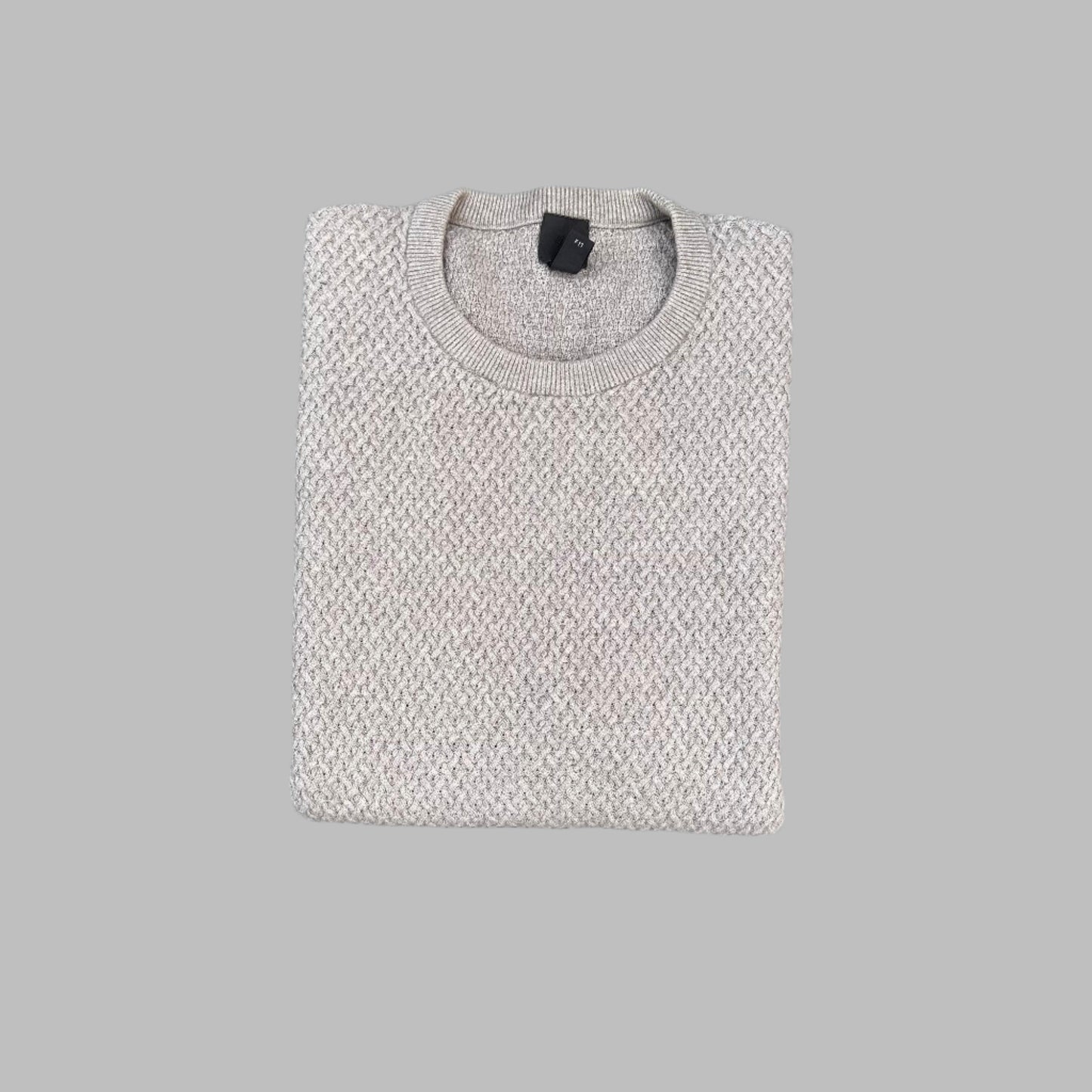 Off White Full Sleeves Sweater