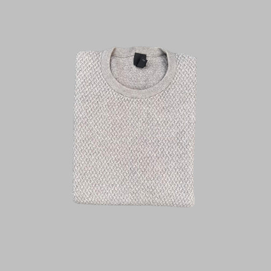 Off White Full Sleeves Sweater