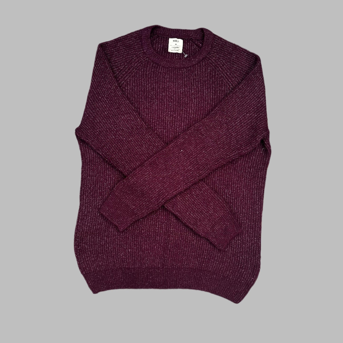 Medium Purple Soft Cotton Touch Sweater
