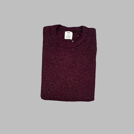Medium Purple Soft Cotton Touch Sweater