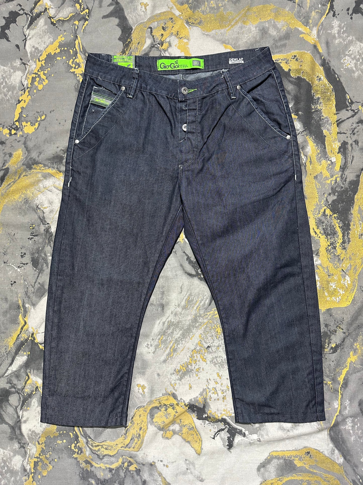 Gio-Gio Light Black Baggy Jeans