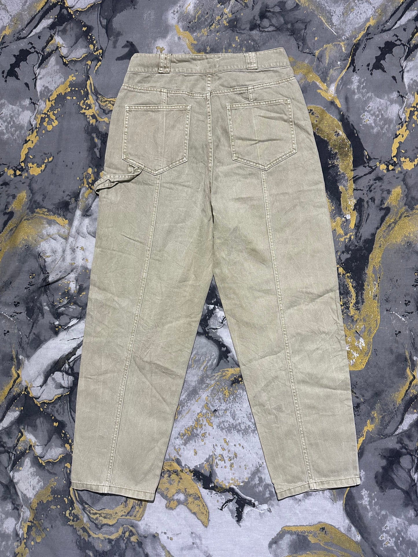 Cache Cache Light Dirty Green Jeans