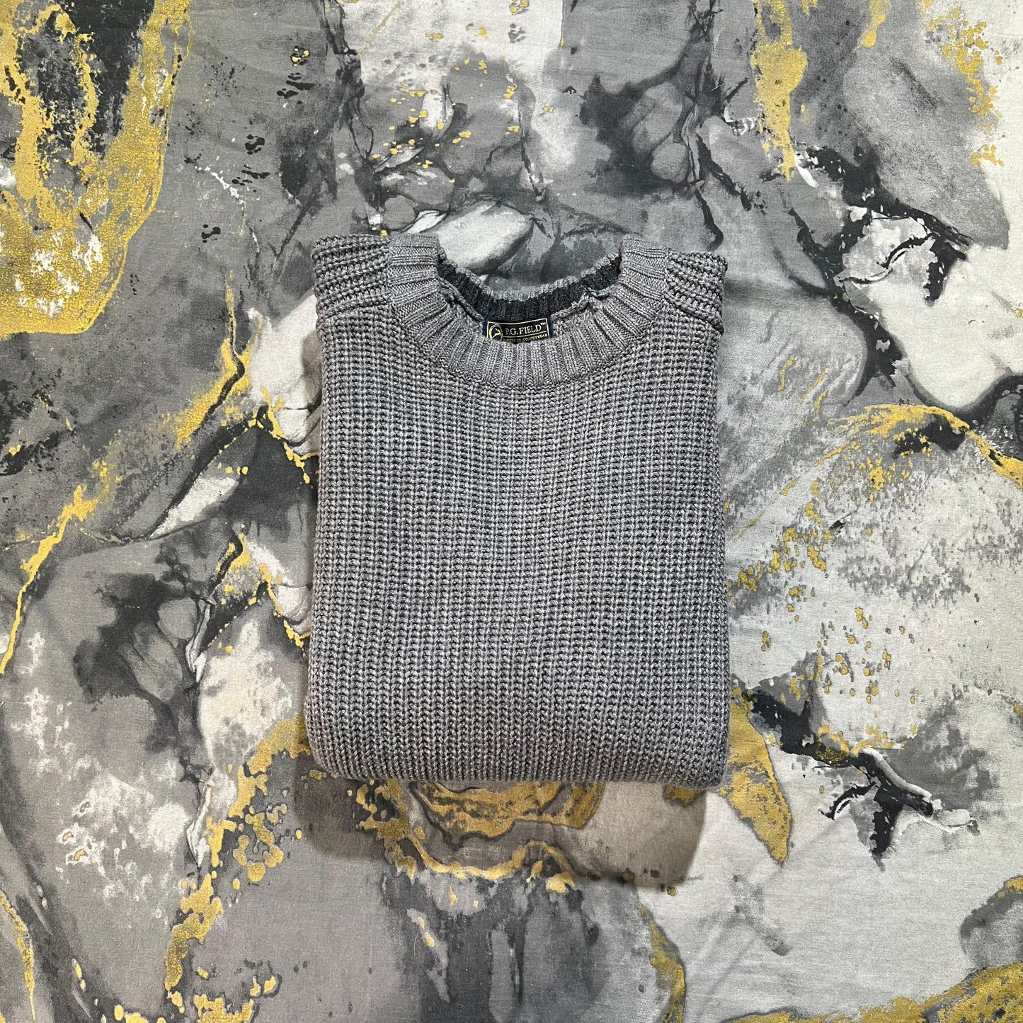 Grey Knitted Sweater
