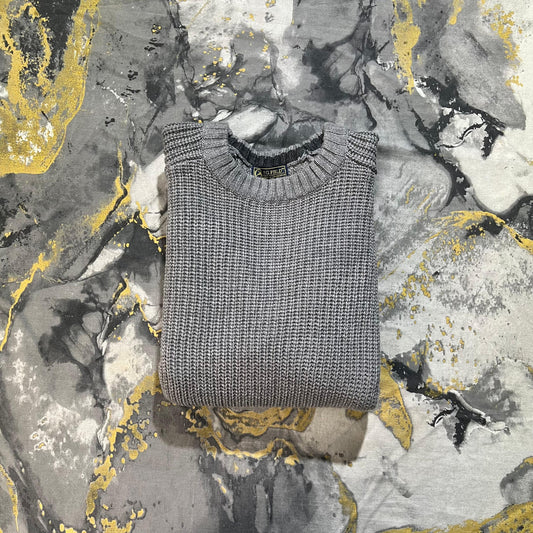 Grey Knitted Sweater