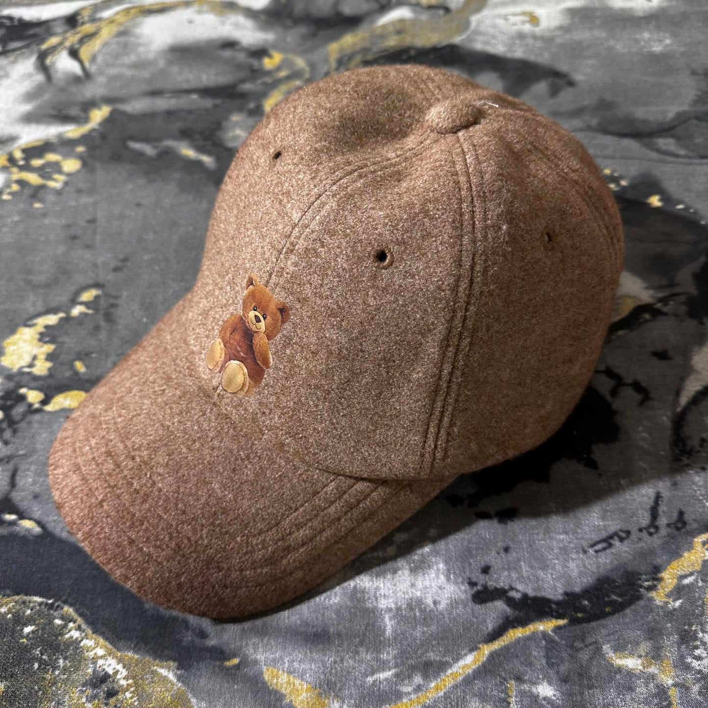 Teddy Bear Wool Cap