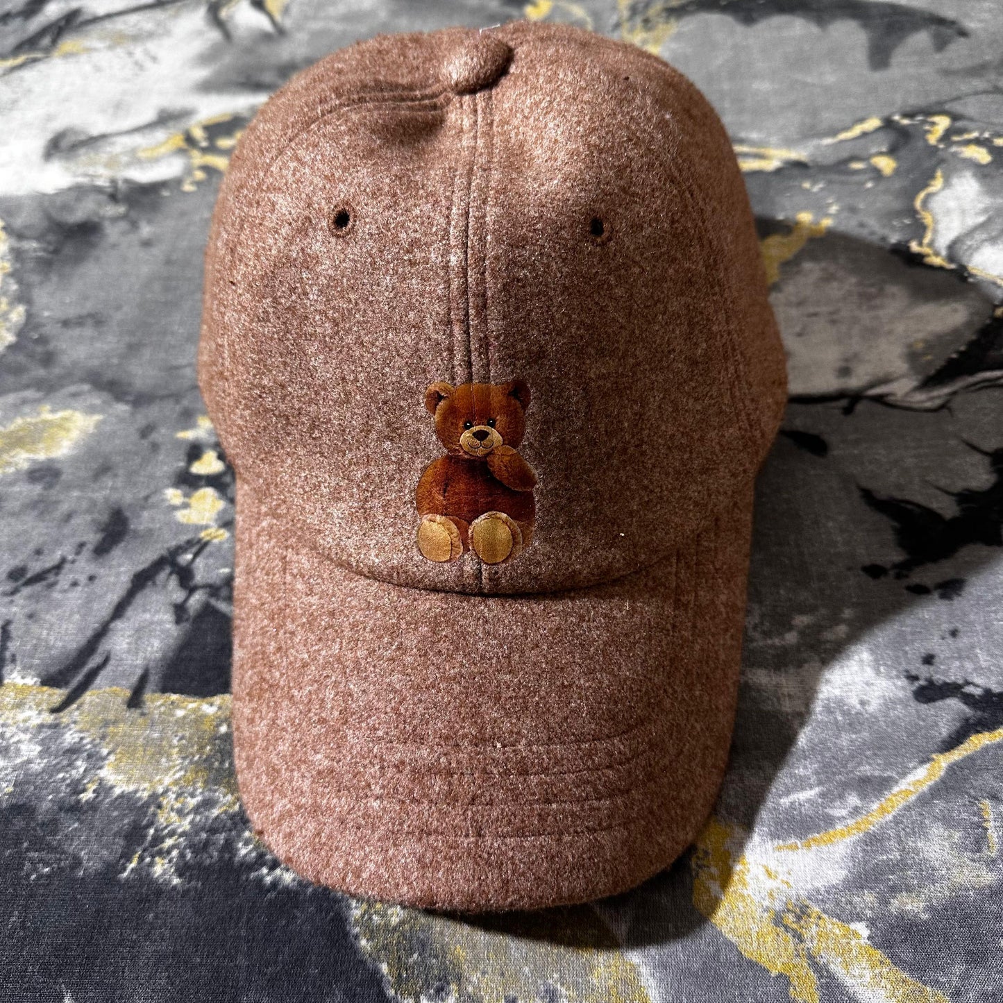 Teddy Bear Wool Cap