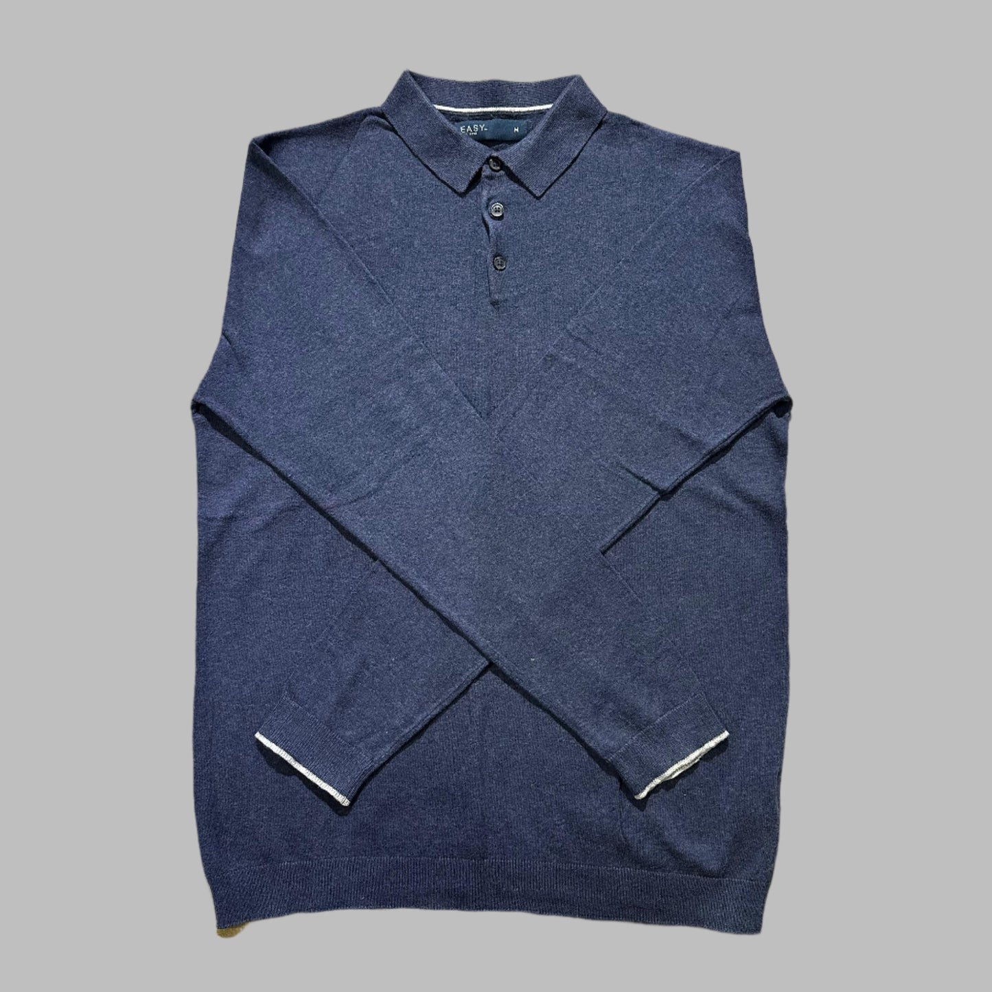Light Blue Full Sleeves Polo