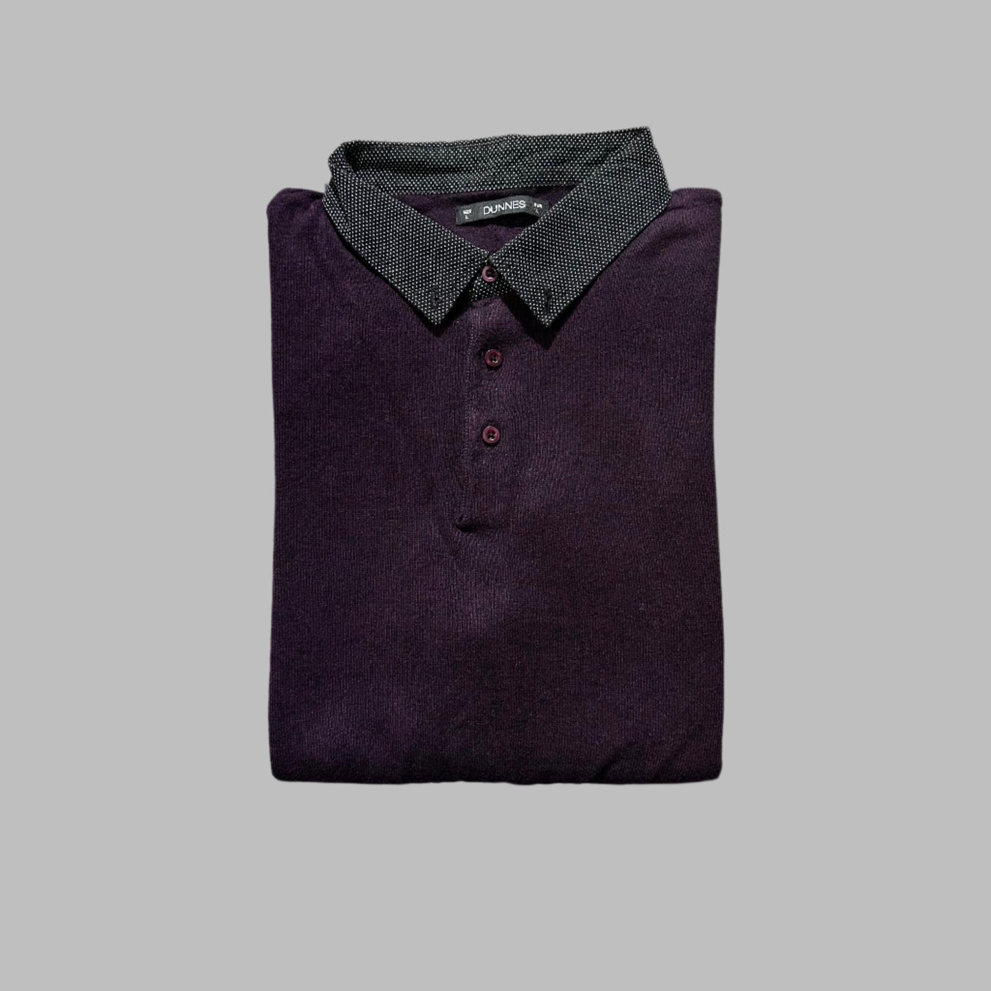 Purple Full Sleeve Polo