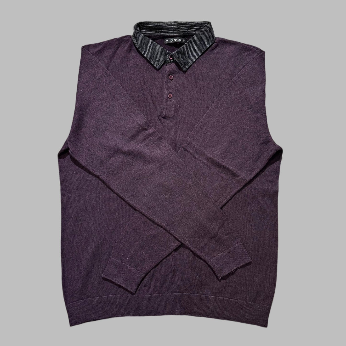 Purple Full Sleeve Polo