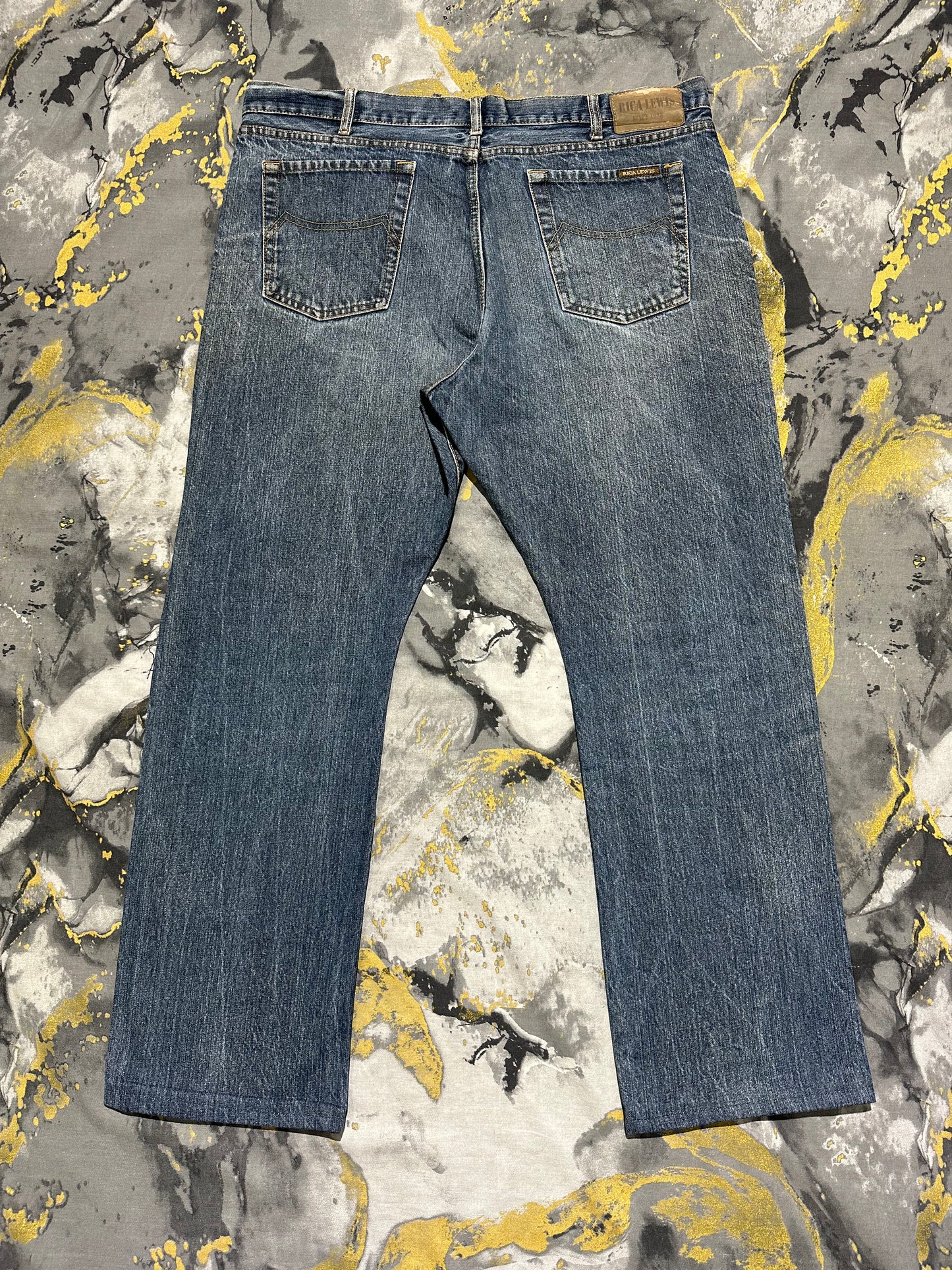 Rica Lewis Blue Black Denim