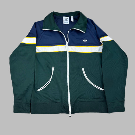 Green Blue Stripes Jacket