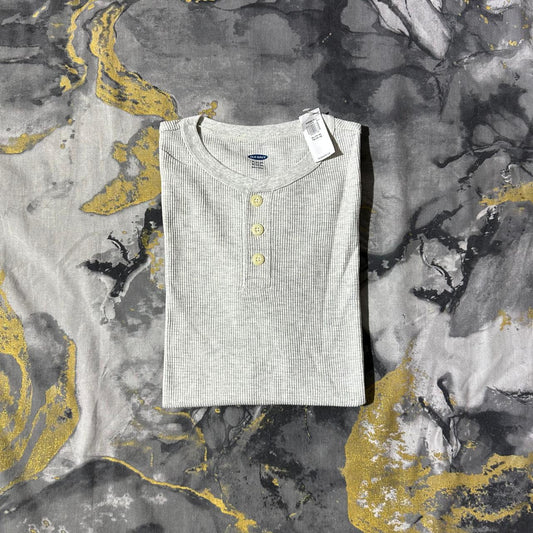 Light Grey Henley Shirt