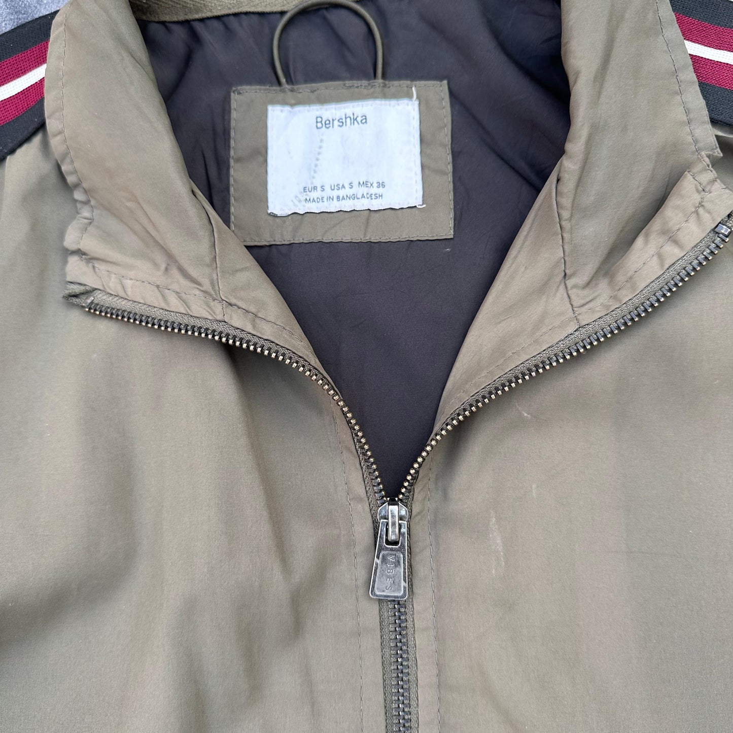 Olive Green Bomber Jacket
